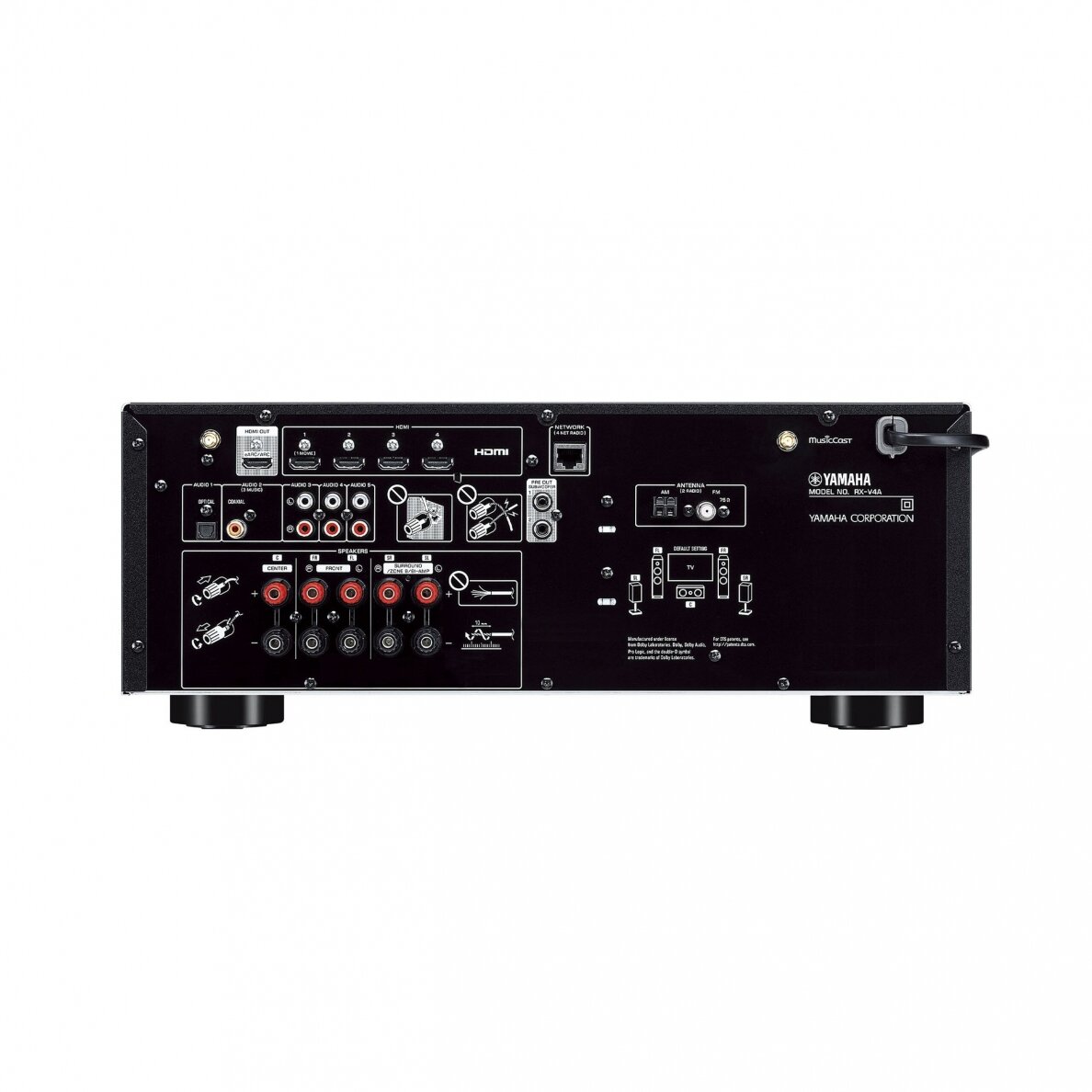 5.2 AV imtuvas Yamaha RX-V4ABL 2