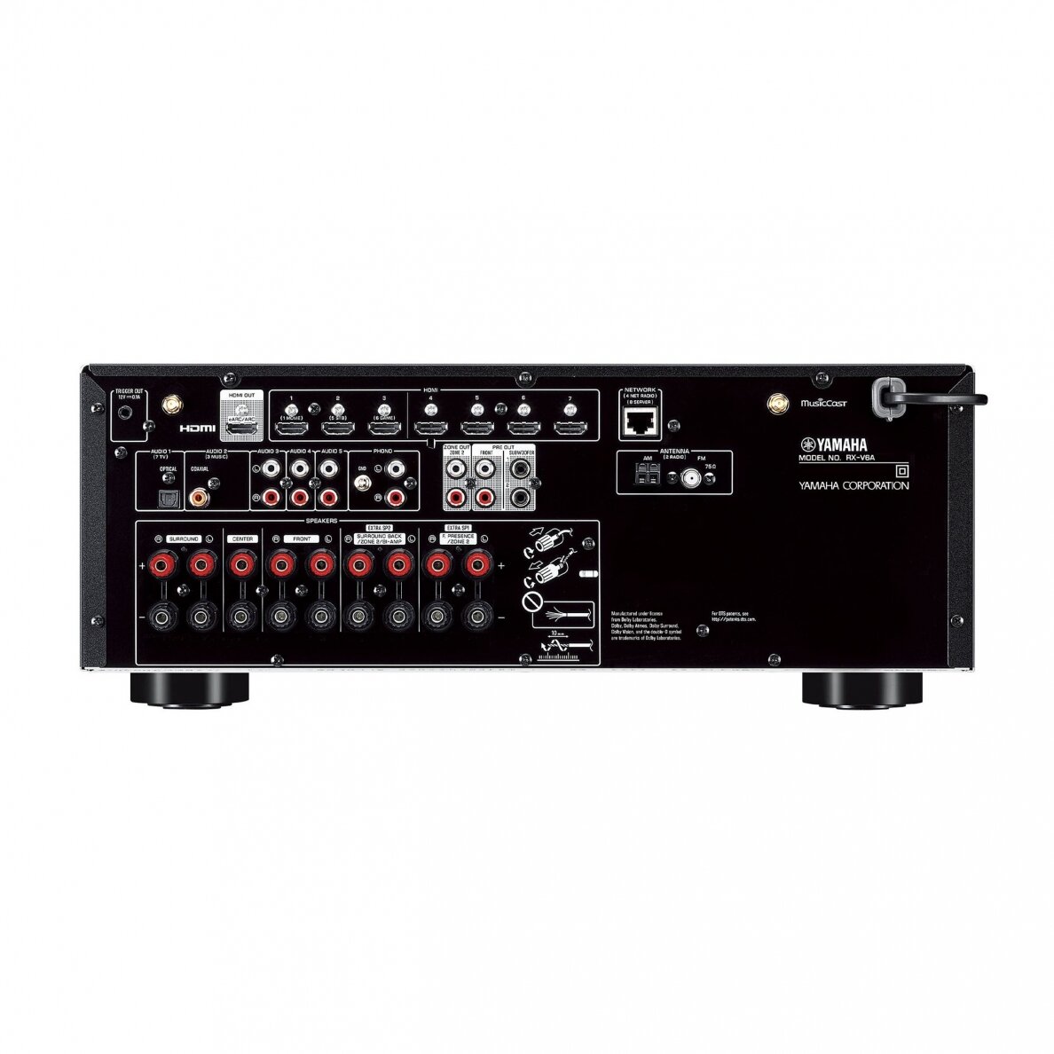 7.2 AV imtuvas Yamaha RX-V6ABL 2