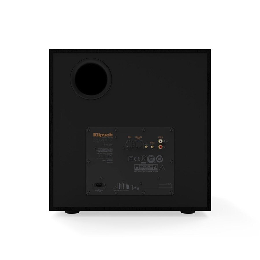 Klipsch R-121SW žemo dažnio kolonėlė 3 Klipsch R-121SW žemo dažnio kolonėlė 3