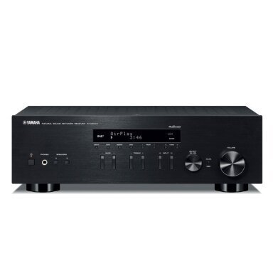 Yamaha stiprintuvas su tinklo grotuvu R-N303D