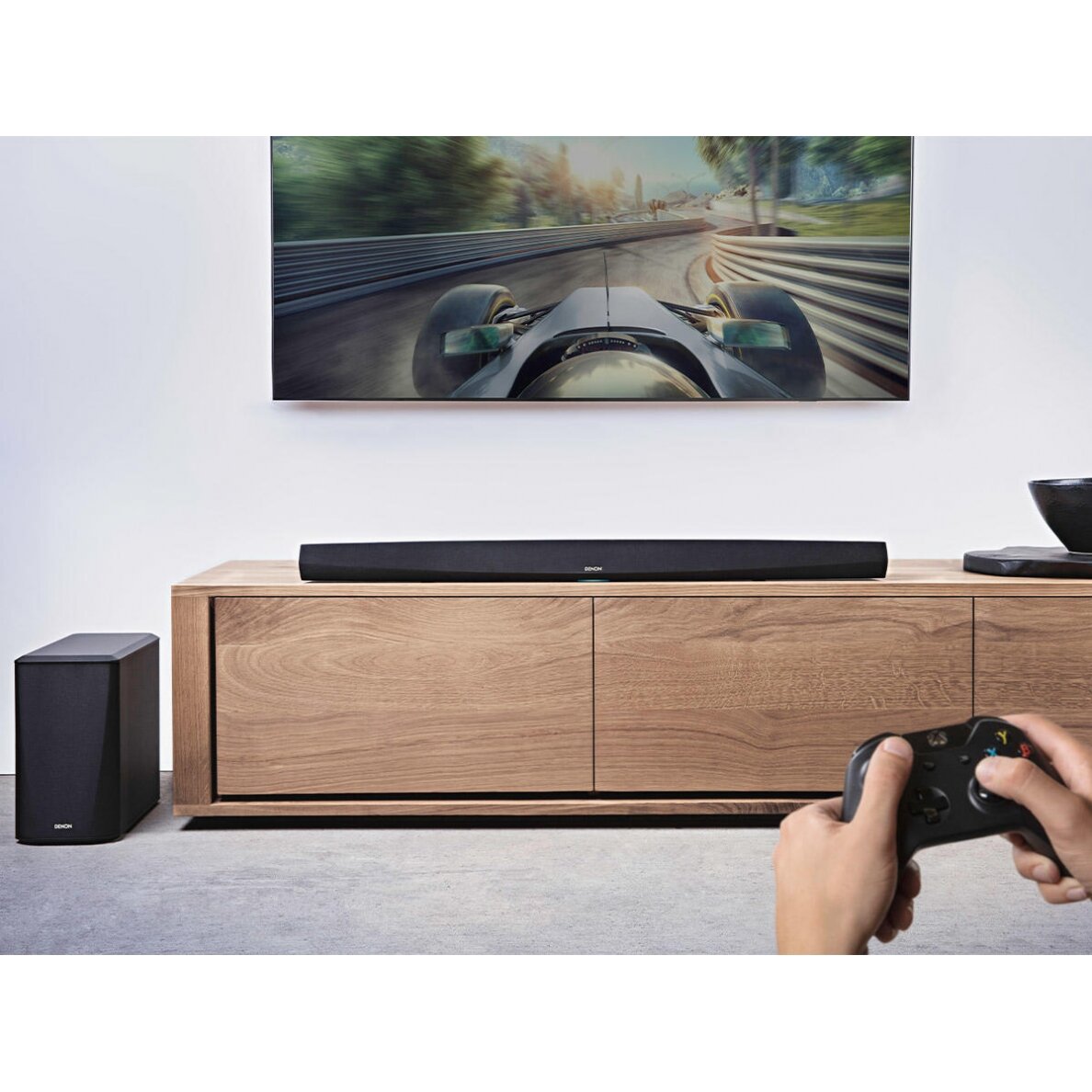 „Soundbar“ tipo garso sistema su beviele žemų dažnių kolonėle DHT-S516H 6 „Soundbar“ tipo garso sistema su beviele žemų dažnių kolonėle DHT-S516H 6
