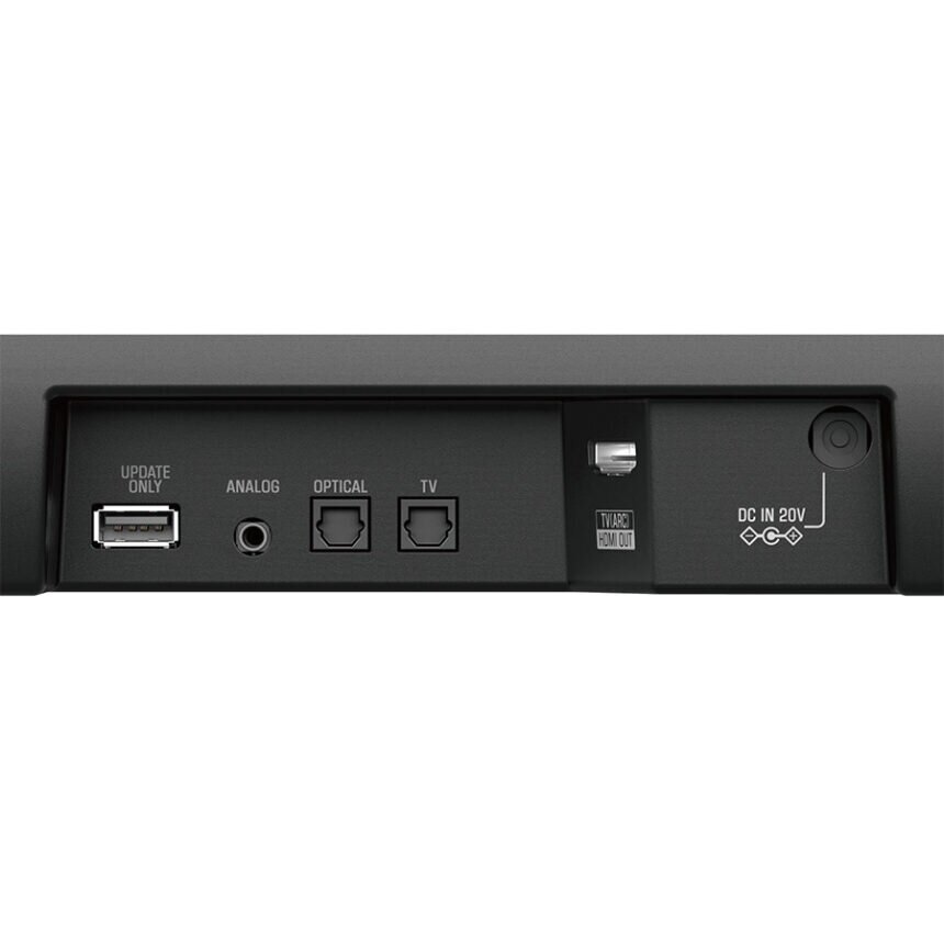 Soundbar SR-C20A su integruotu žemų dažnių garsiakalbiu 3 Soundbar SR-C20A su integruotu žemų dažnių garsiakalbiu 3