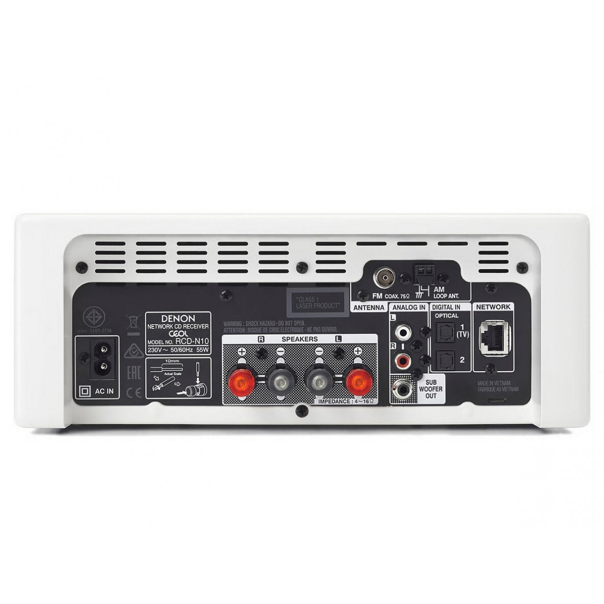 Stereo AV imtuvas su CD grotuvu RCD-N10 1