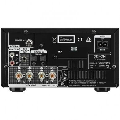 Stereo CD imtuvas ir DAB+ RCD-M41 1