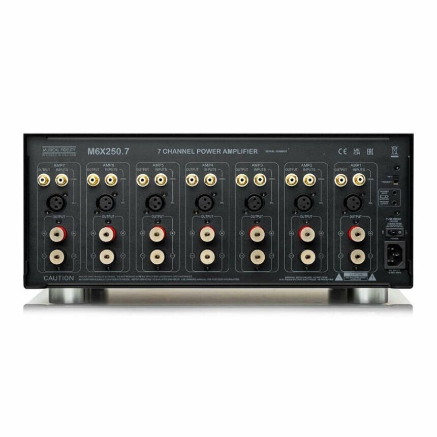 Stiprintuvas Musical Fidelity M6X 250.7 Multichannel 1