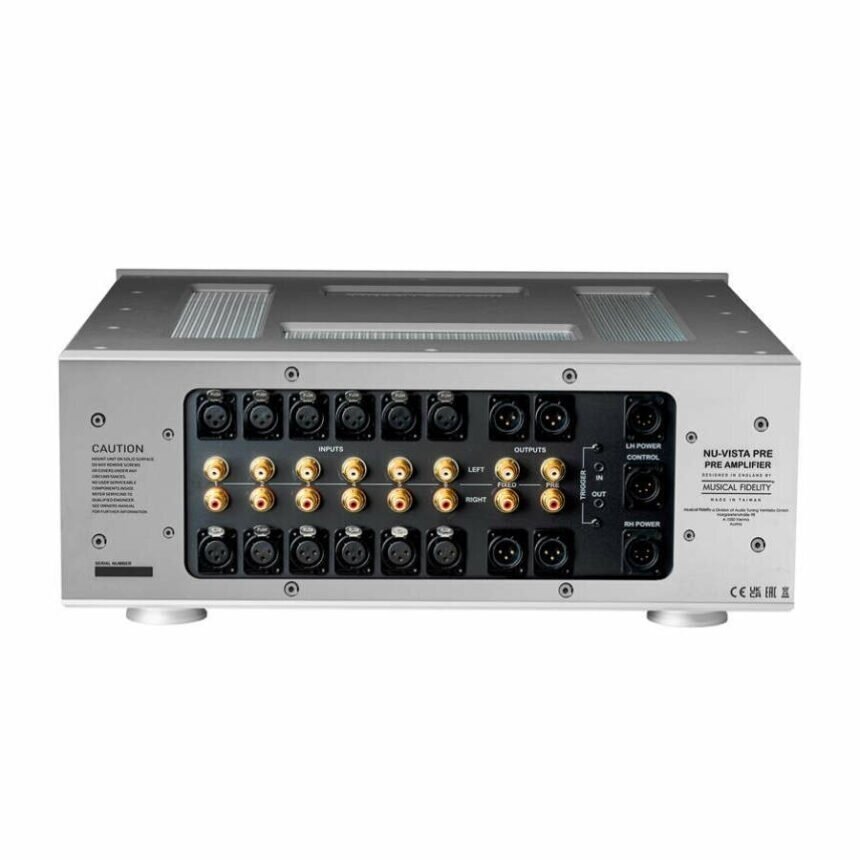 Stiprintuvas Musical Fidelity NU-VISTA PRE 3 Stiprintuvas Musical Fidelity NU-VISTA PRE 3