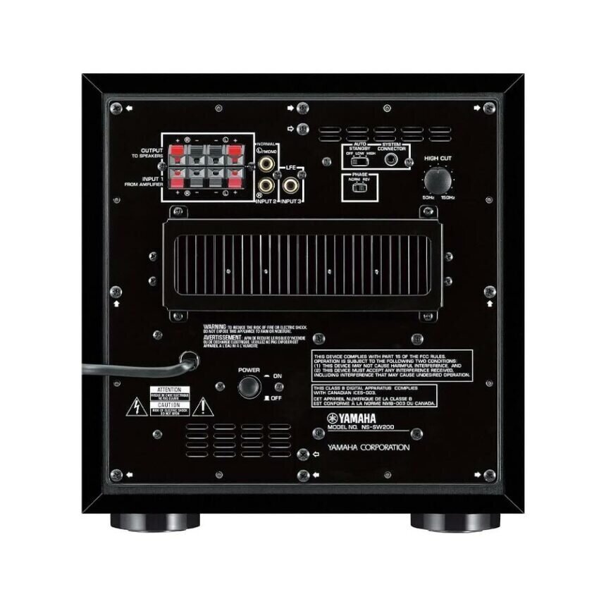 Žemų dažnių garsiakalbis Yamaha NS-SW200 1 Žemų dažnių garsiakalbis Yamaha NS-SW200 1